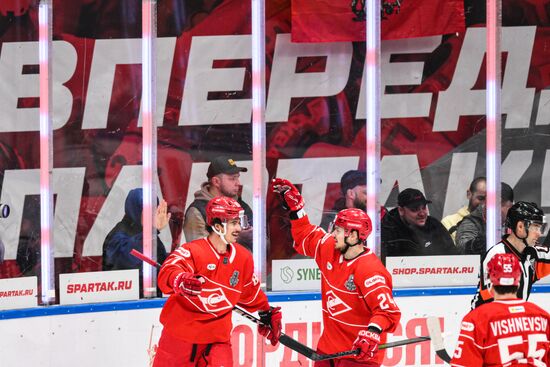 Russia Ice Hockey Kontinental League Spartak - Salavat Yulaev
