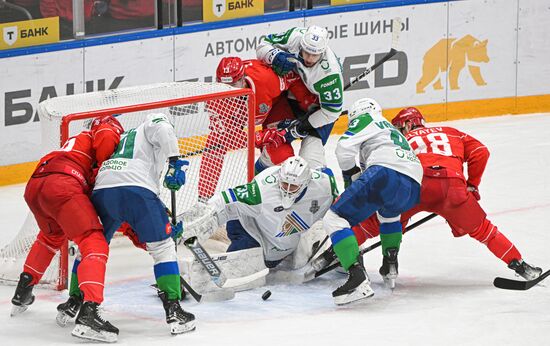 Russia Ice Hockey Kontinental League Spartak - Salavat Yulaev