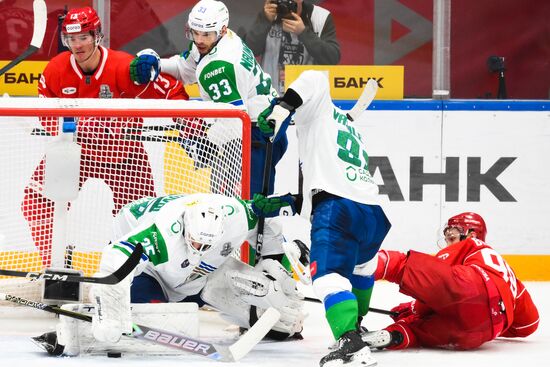 Russia Ice Hockey Kontinental League Spartak - Salavat Yulaev