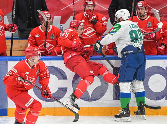 Russia Ice Hockey Kontinental League Spartak - Salavat Yulaev