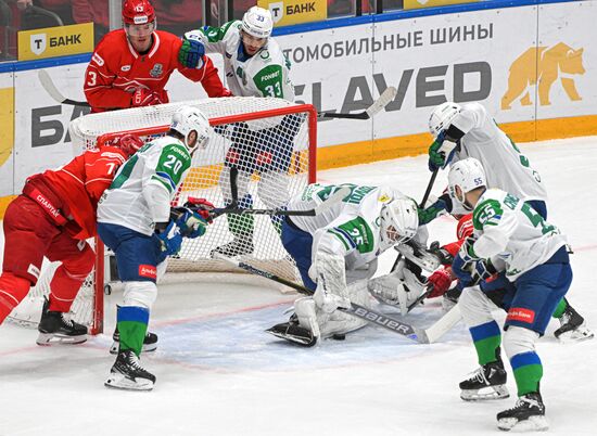 Russia Ice Hockey Kontinental League Spartak - Salavat Yulaev