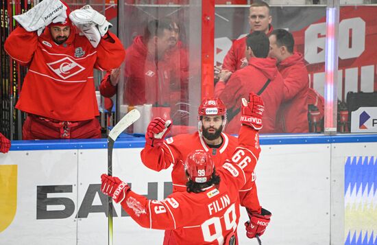 Russia Ice Hockey Kontinental League Spartak - Salavat Yulaev