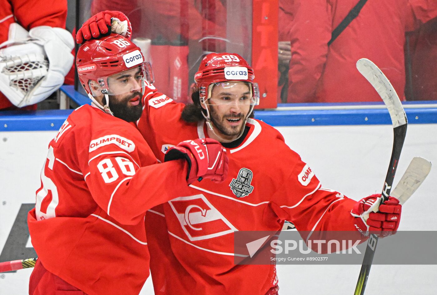 Russia Ice Hockey Kontinental League Spartak - Salavat Yulaev