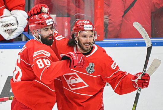 Russia Ice Hockey Kontinental League Spartak - Salavat Yulaev