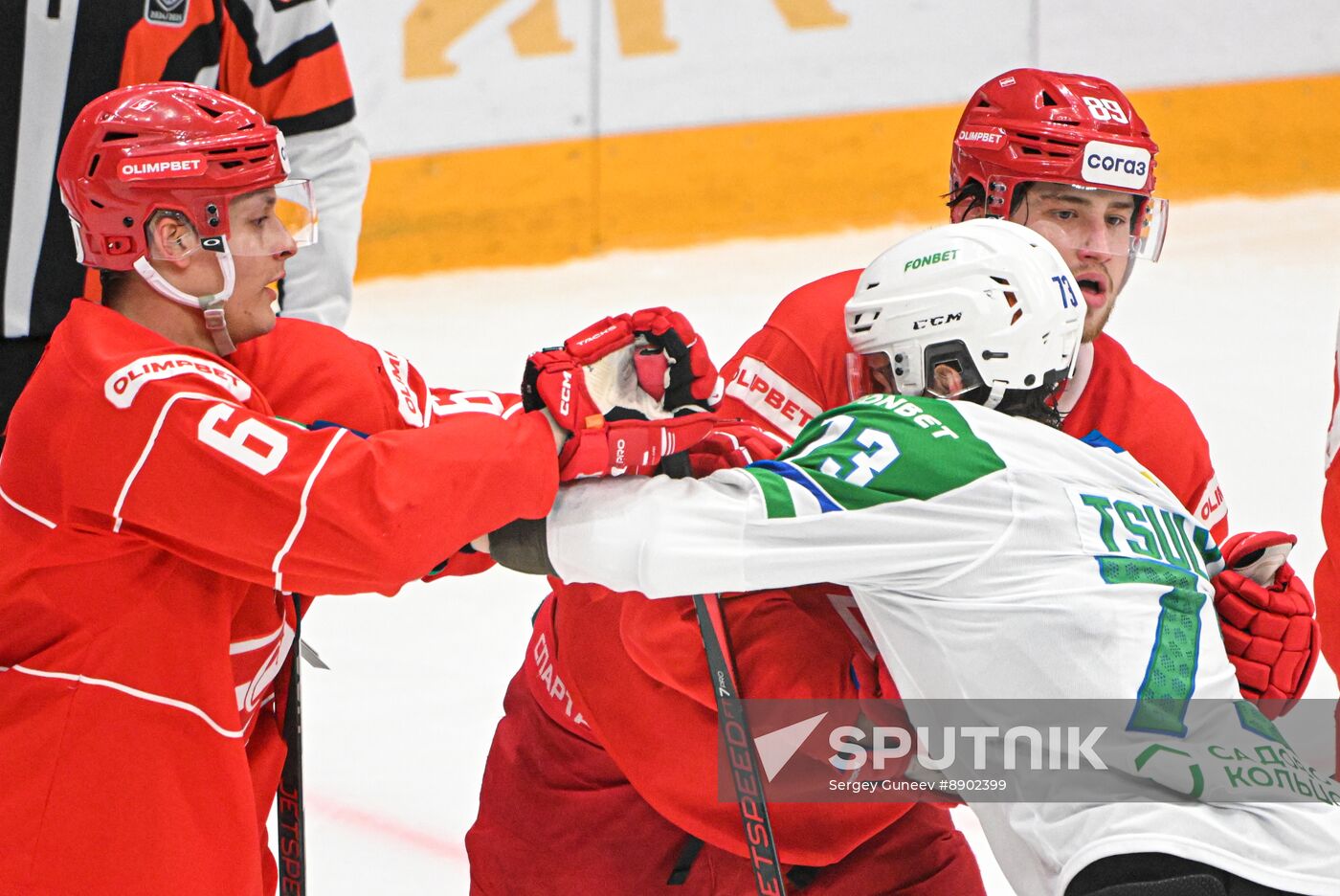 Russia Ice Hockey Kontinental League Spartak - Salavat Yulaev