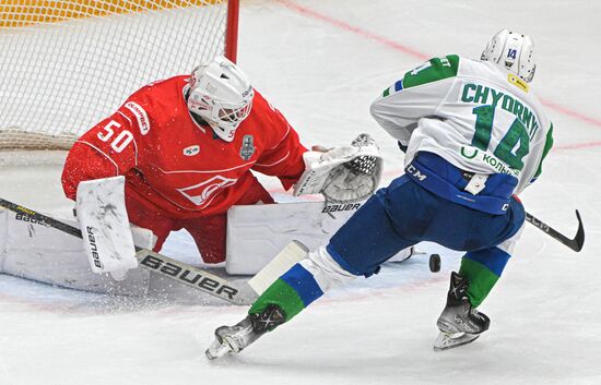 Russia Ice Hockey Kontinental League Spartak - Salavat Yulaev