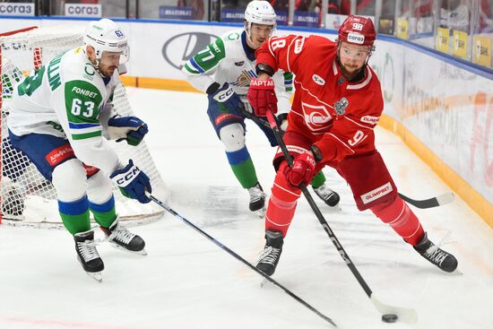 Russia Ice Hockey Kontinental League Spartak - Salavat Yulaev