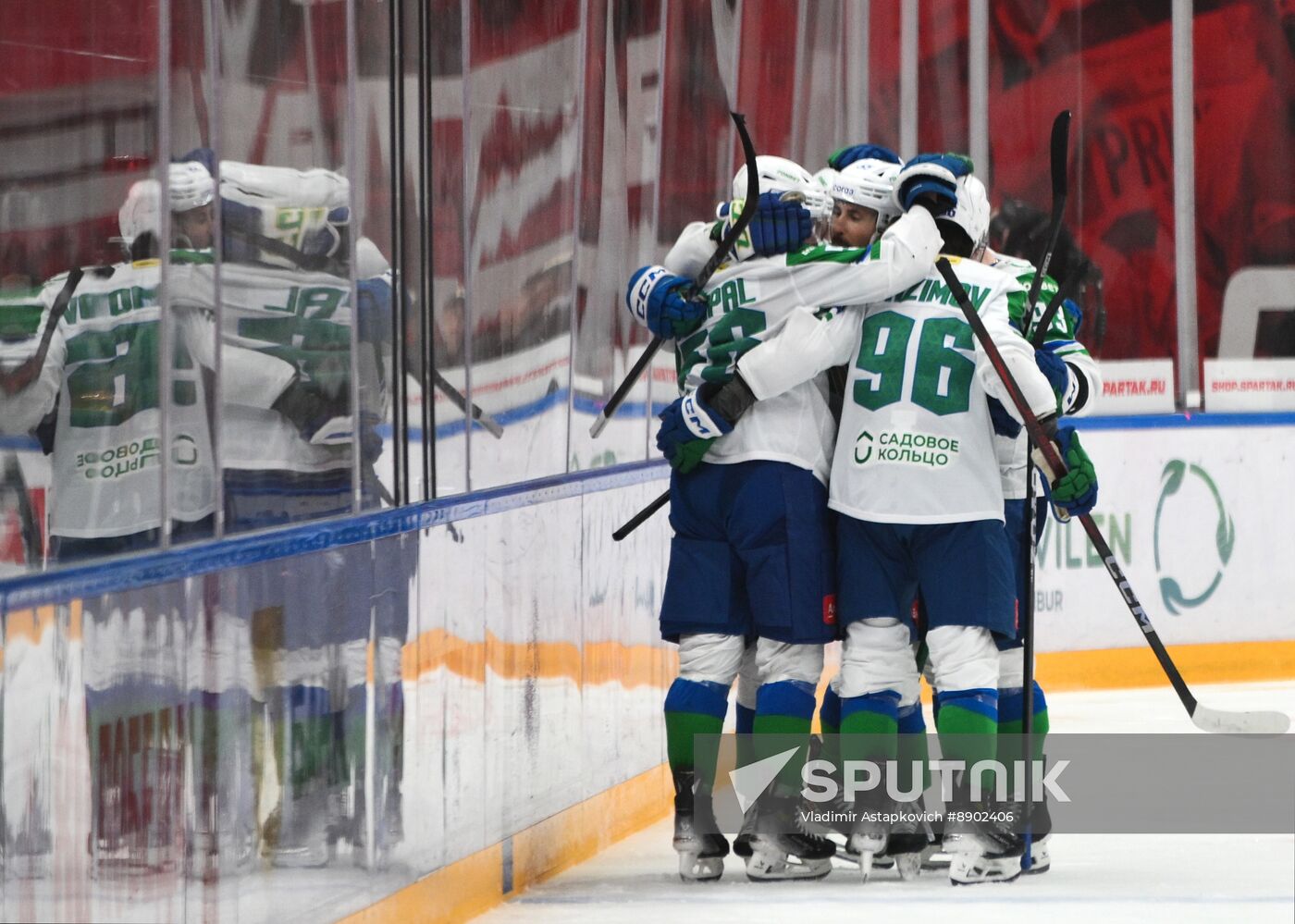 Russia Ice Hockey Kontinental League Spartak - Salavat Yulaev