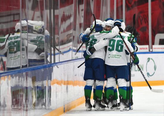 Russia Ice Hockey Kontinental League Spartak - Salavat Yulaev