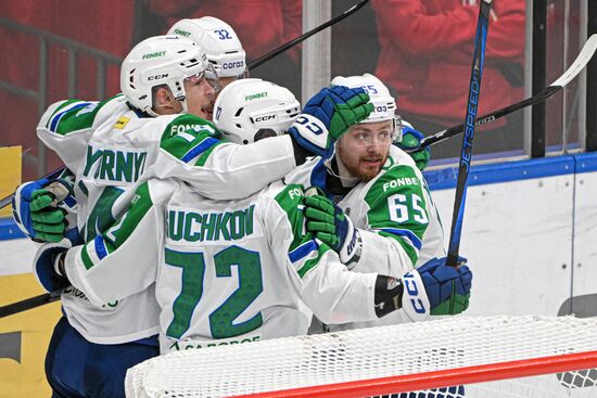 Russia Ice Hockey Kontinental League Spartak - Salavat Yulaev