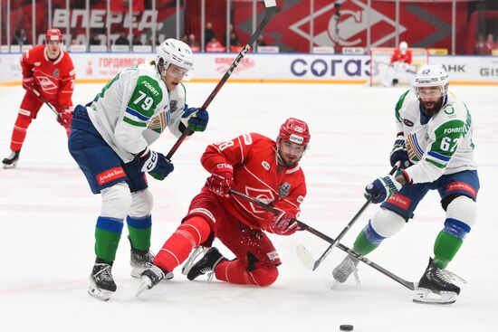 Russia Ice Hockey Kontinental League Spartak - Salavat Yulaev