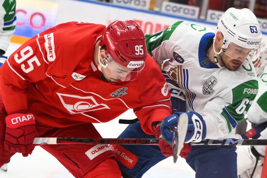Russia Ice Hockey Kontinental League Spartak - Salavat Yulaev