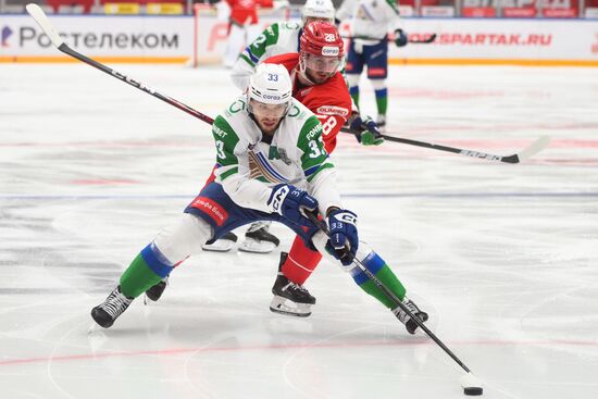 Russia Ice Hockey Kontinental League Spartak - Salavat Yulaev