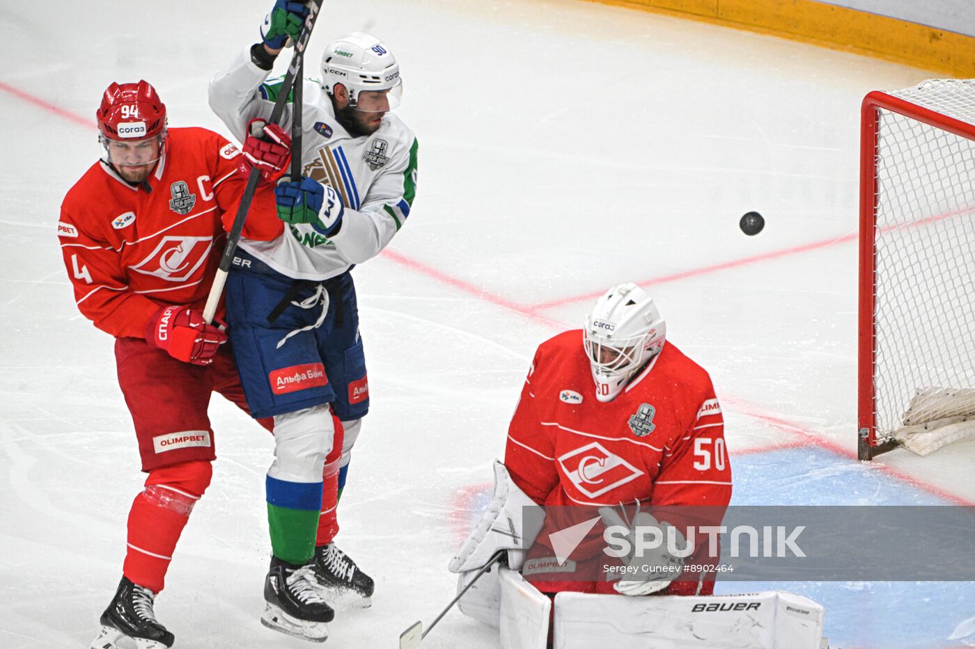 Russia Ice Hockey Kontinental League Spartak - Salavat Yulaev