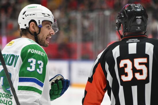 Russia Ice Hockey Kontinental League Spartak - Salavat Yulaev