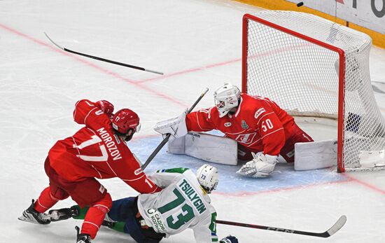 Russia Ice Hockey Kontinental League Spartak - Salavat Yulaev