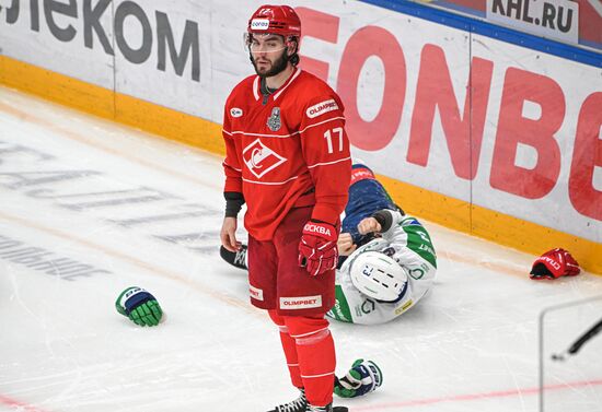Russia Ice Hockey Kontinental League Spartak - Salavat Yulaev