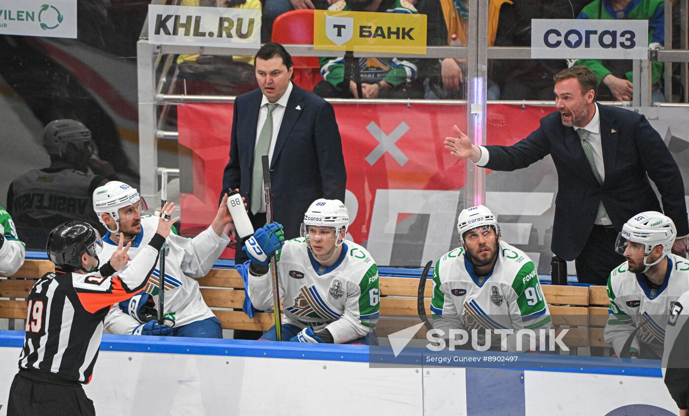 Russia Ice Hockey Kontinental League Spartak - Salavat Yulaev