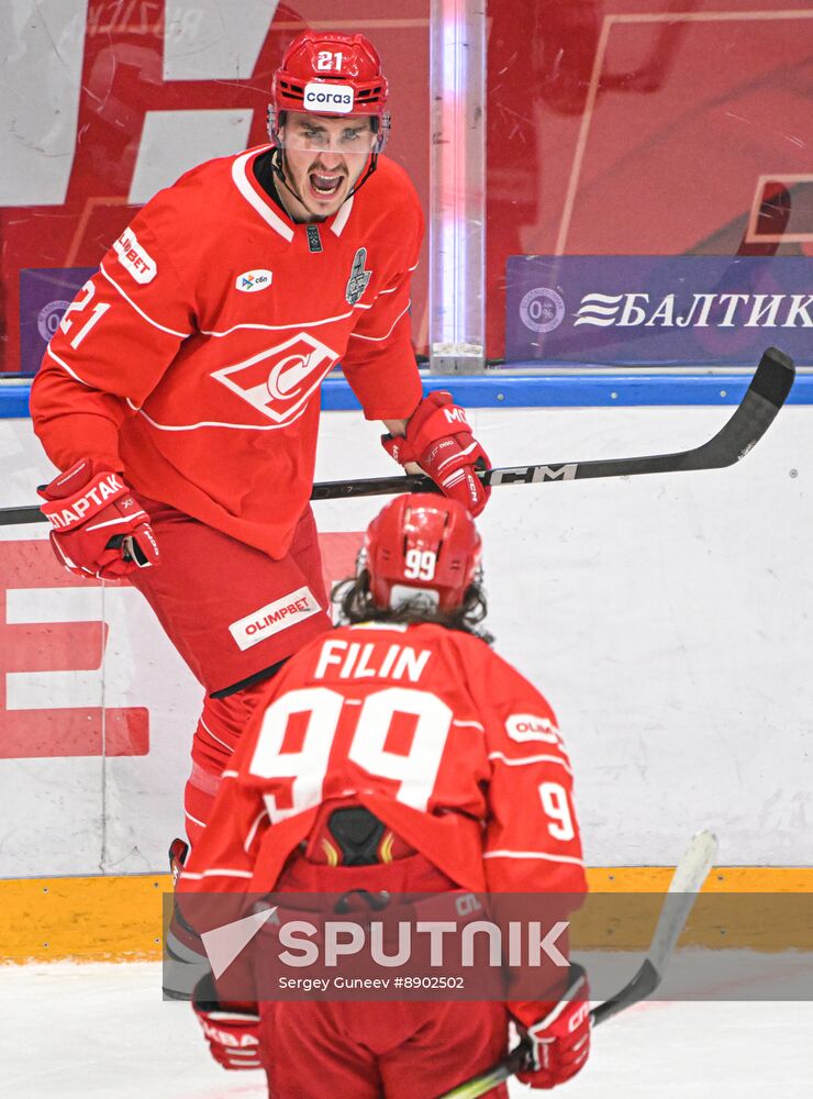 Russia Ice Hockey Kontinental League Spartak - Salavat Yulaev