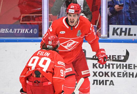 Russia Ice Hockey Kontinental League Spartak - Salavat Yulaev