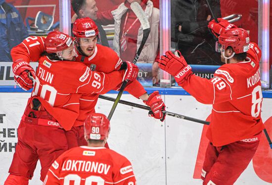 Russia Ice Hockey Kontinental League Spartak - Salavat Yulaev