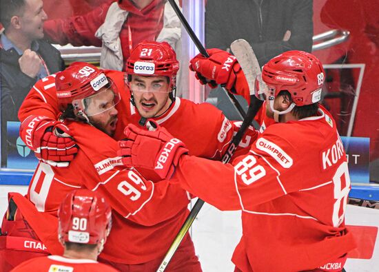 Russia Ice Hockey Kontinental League Spartak - Salavat Yulaev