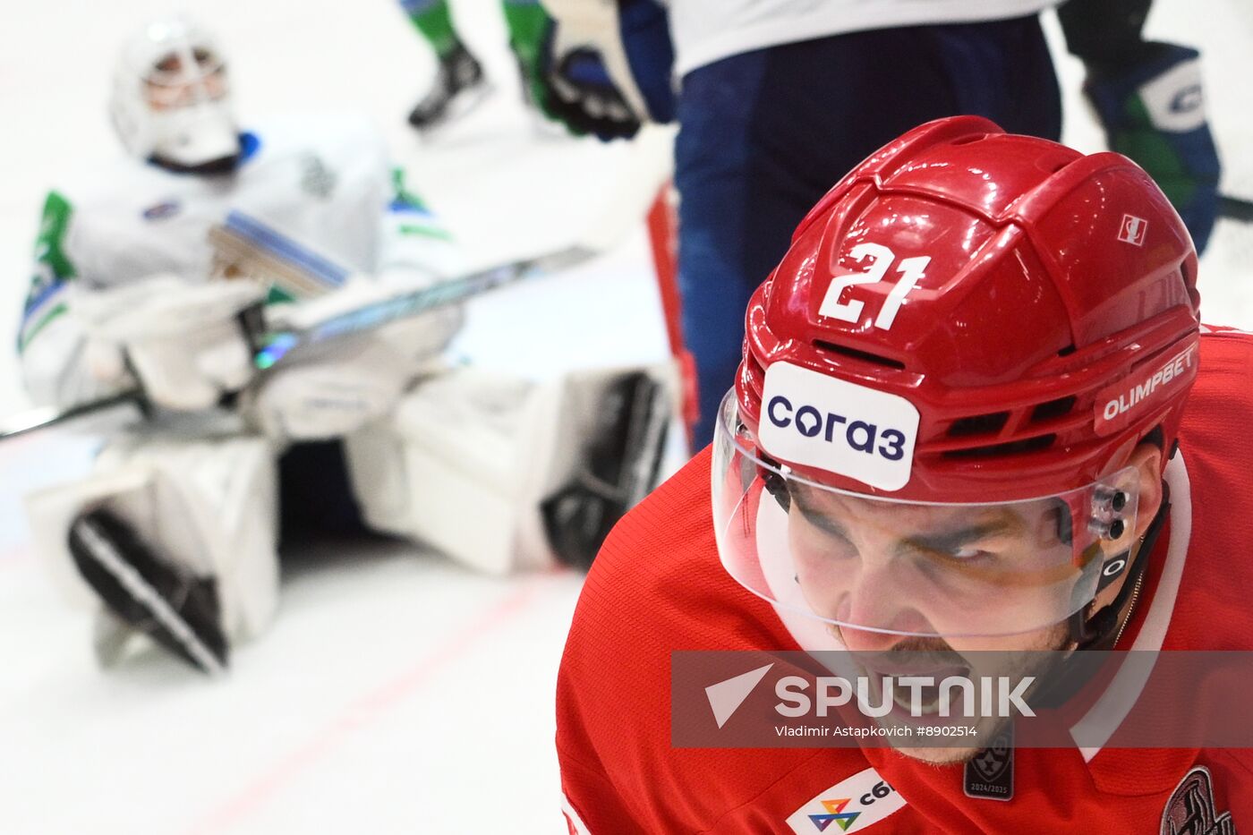 Russia Ice Hockey Kontinental League Spartak - Salavat Yulaev