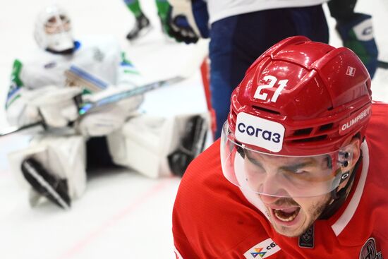 Russia Ice Hockey Kontinental League Spartak - Salavat Yulaev