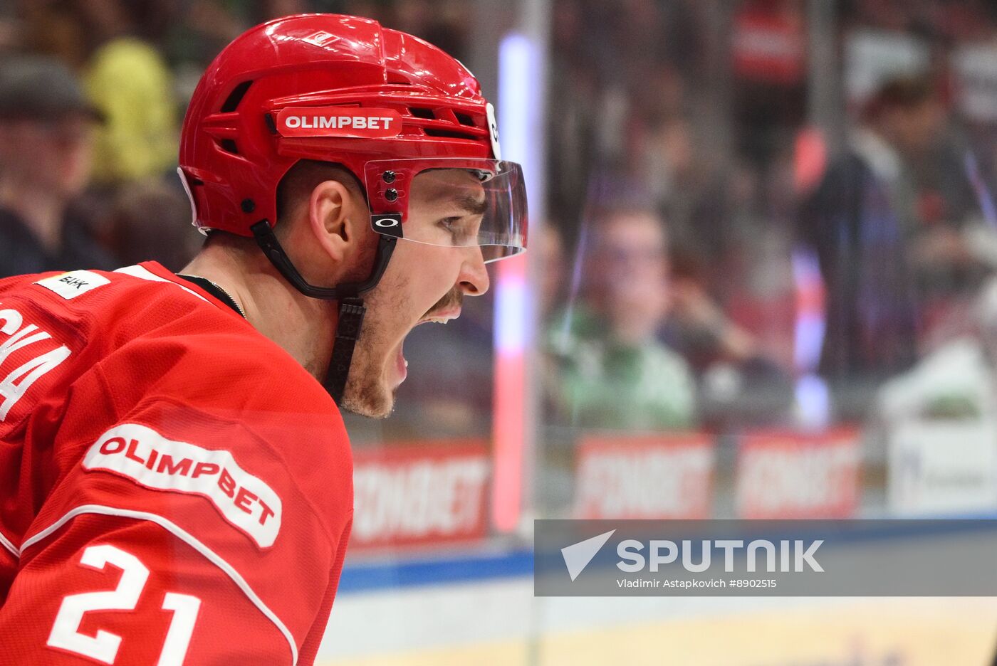 Russia Ice Hockey Kontinental League Spartak - Salavat Yulaev