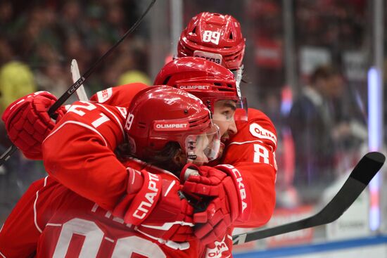 Russia Ice Hockey Kontinental League Spartak - Salavat Yulaev