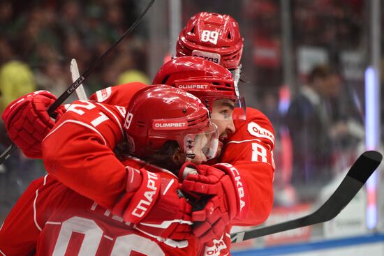 Russia Ice Hockey Kontinental League Spartak - Salavat Yulaev