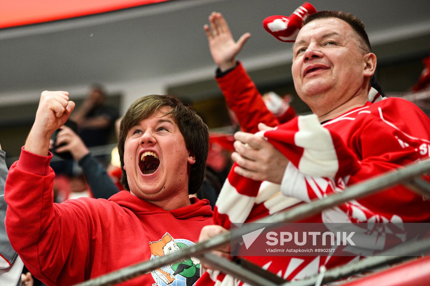 Russia Ice Hockey Kontinental League Spartak - Salavat Yulaev
