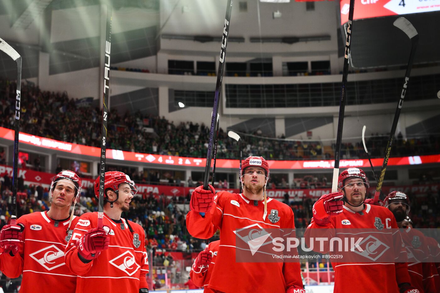 Russia Ice Hockey Kontinental League Spartak - Salavat Yulaev