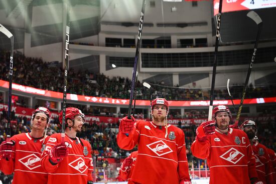 Russia Ice Hockey Kontinental League Spartak - Salavat Yulaev