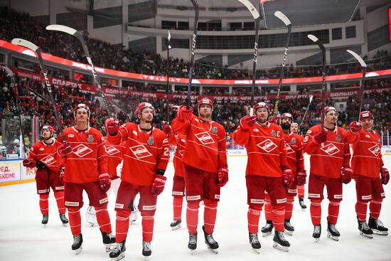 Russia Ice Hockey Kontinental League Spartak - Salavat Yulaev