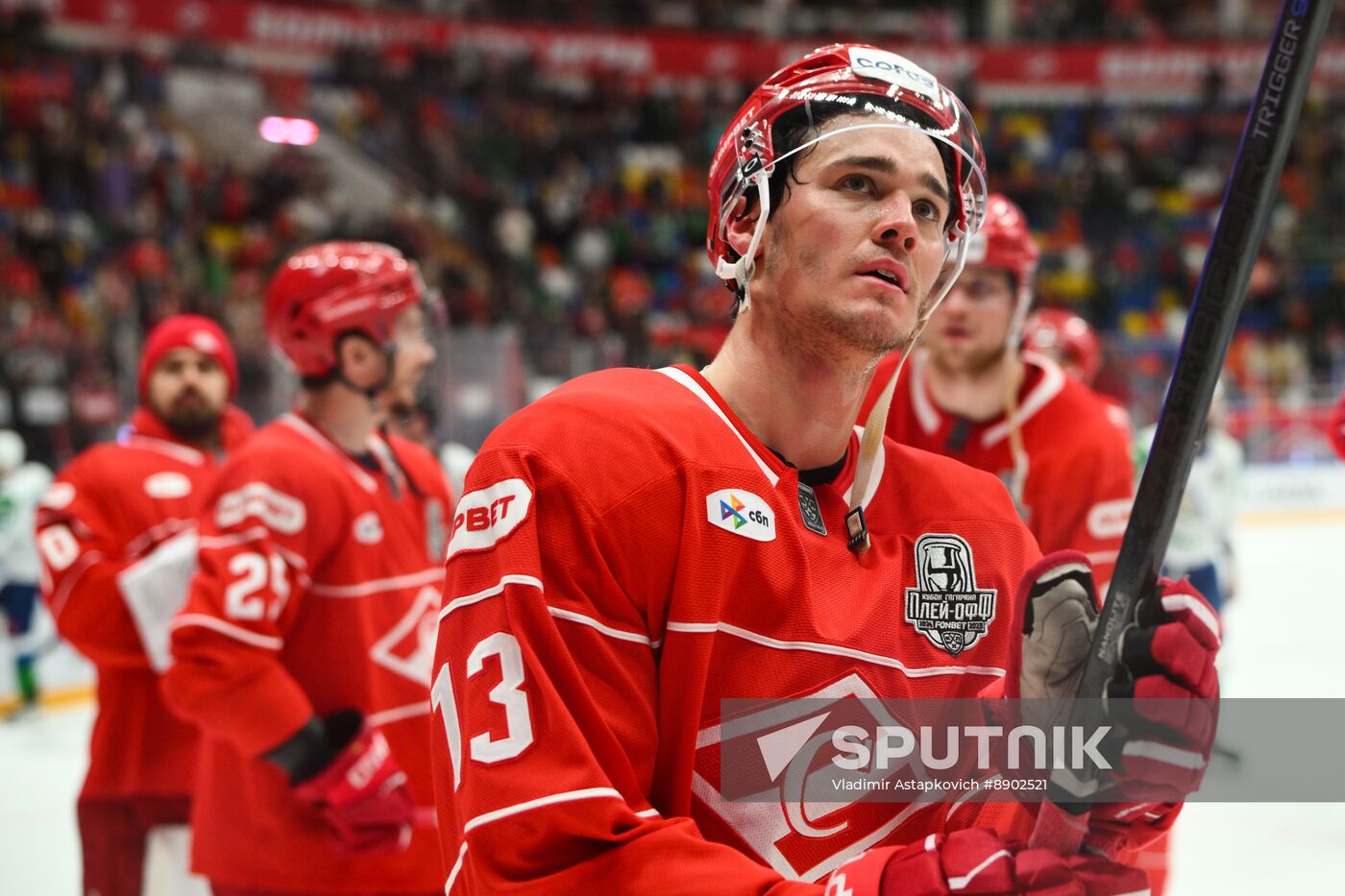 Russia Ice Hockey Kontinental League Spartak - Salavat Yulaev