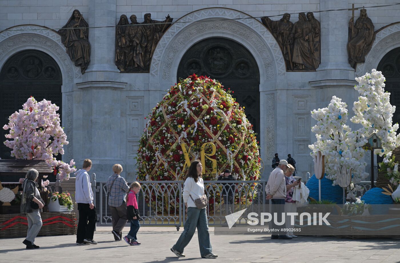 Russia Religion Easter Preparations