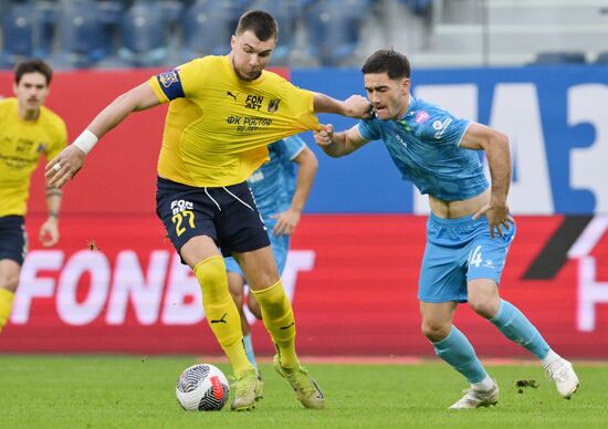 Russia Soccer Cup Zenit - Rostov