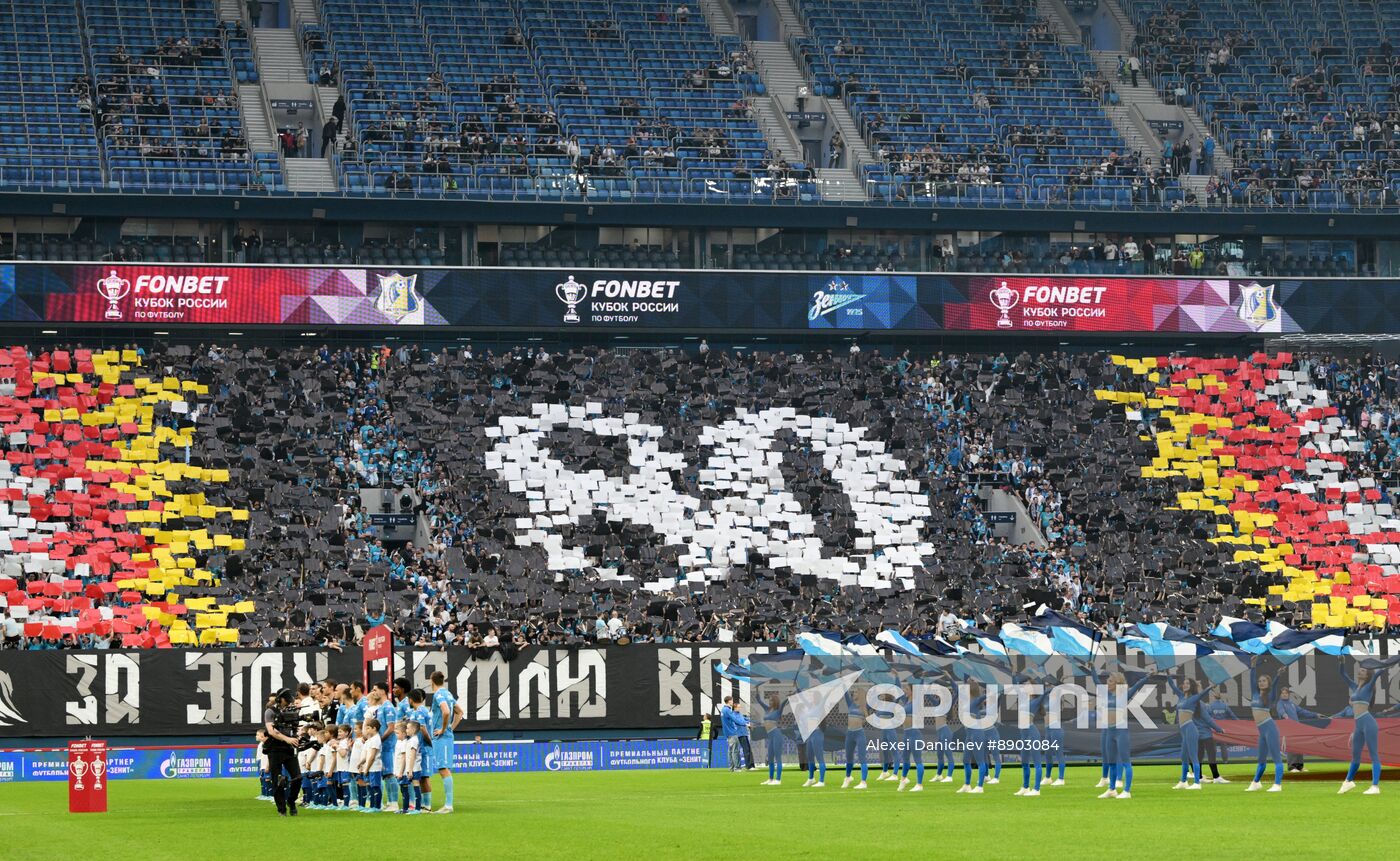 Russia Soccer Cup Zenit - Rostov