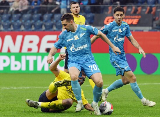 Russia Soccer Cup Zenit - Rostov
