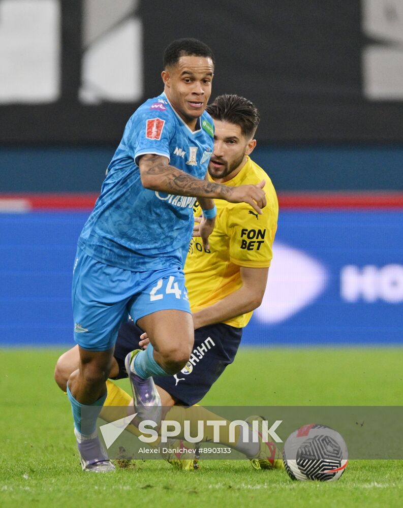 Russia Soccer Cup Zenit - Rostov