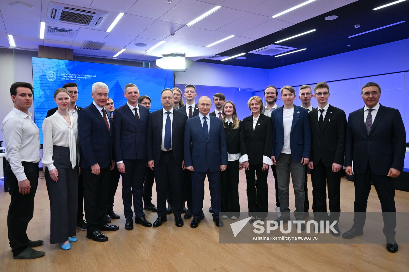 Russia Putin Bauman Technical University