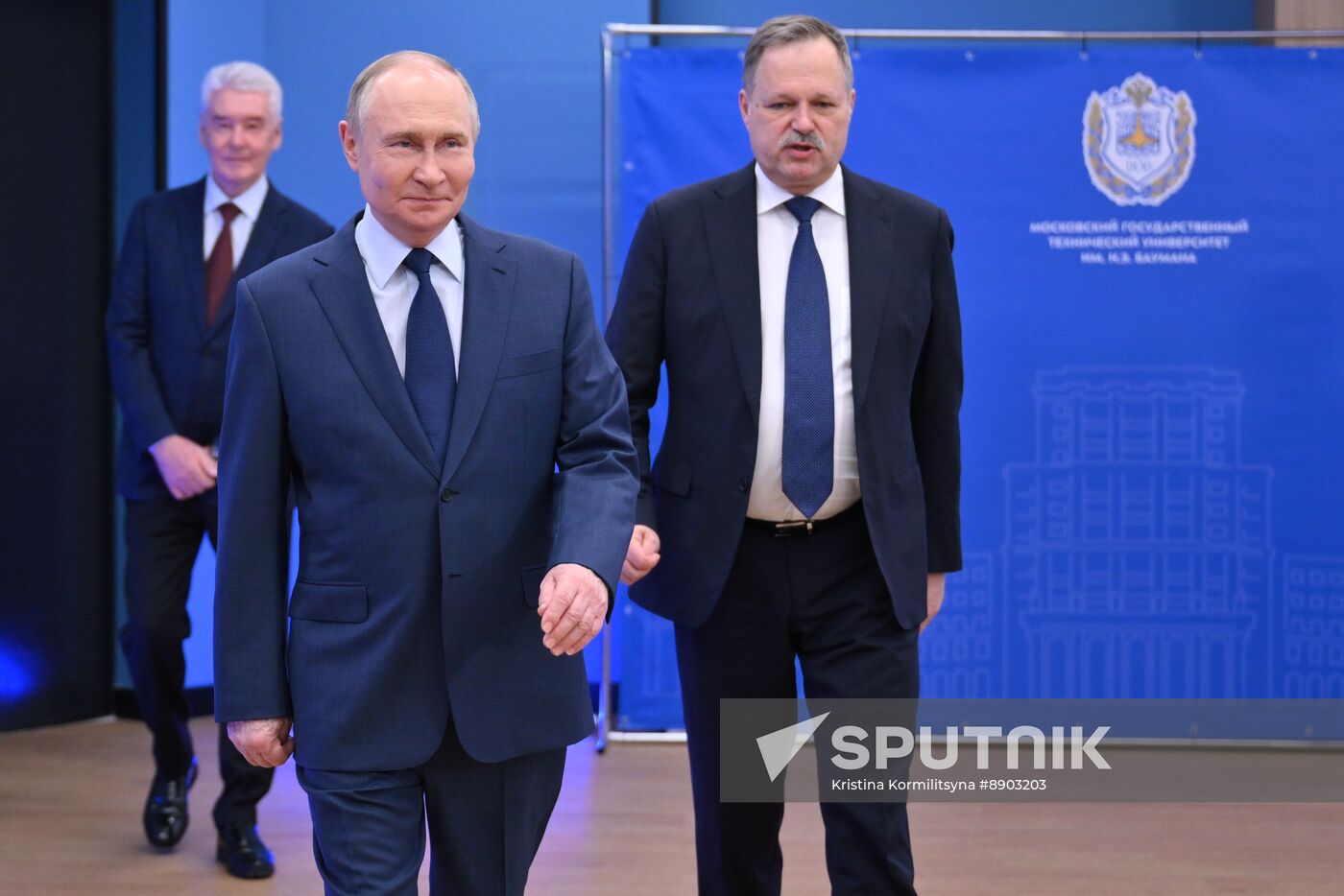 Russia Putin Bauman Technical University