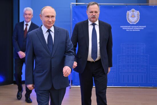 Russia Putin Bauman Technical University