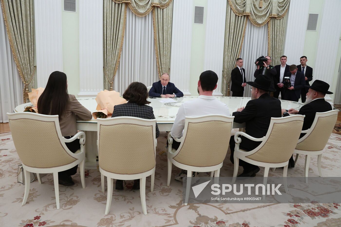 Russia Putin Hamas Released Hostages