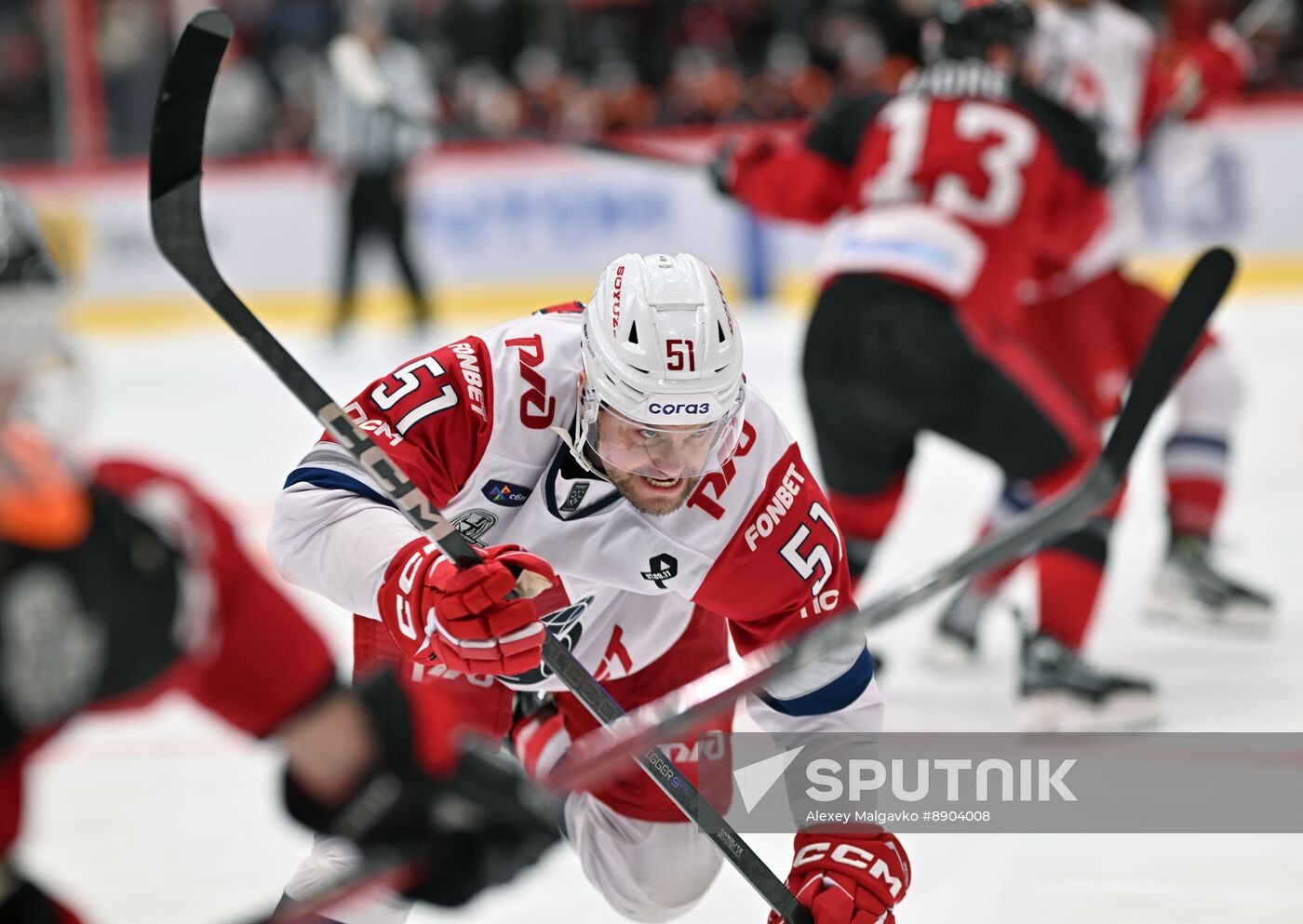 Russia Ice Hockey Kontinental League Avangard - Lokomotiv
