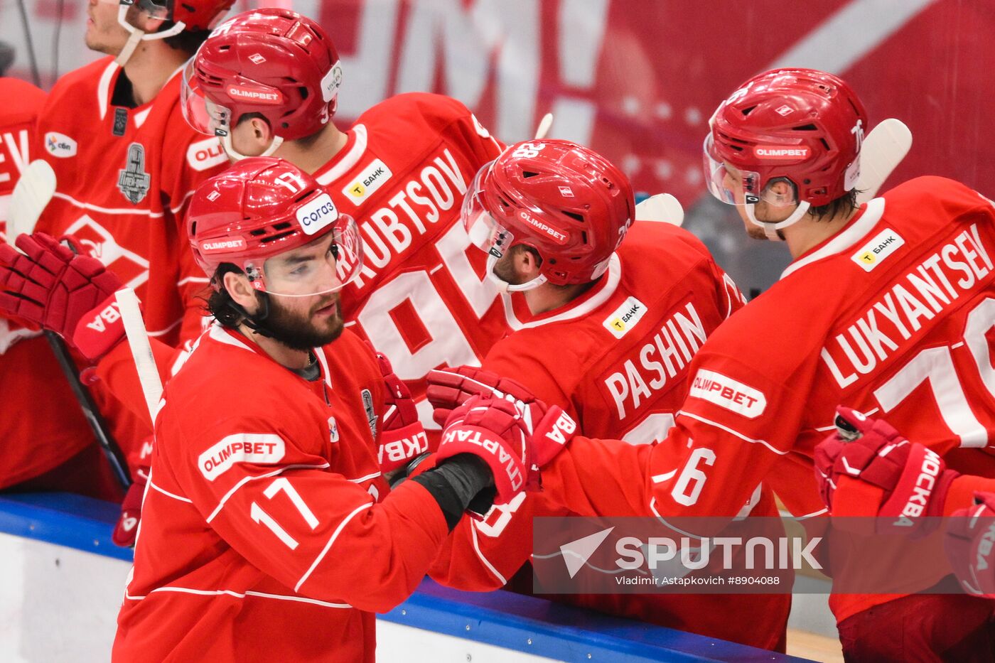 Russia Ice Hockey Kontinental League Spartak - Salavat Yulaev
