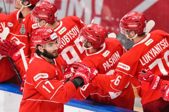 Russia Ice Hockey Kontinental League Spartak - Salavat Yulaev