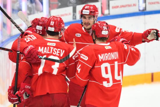 Russia Ice Hockey Kontinental League Spartak - Salavat Yulaev
