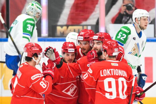 Russia Ice Hockey Kontinental League Spartak - Salavat Yulaev